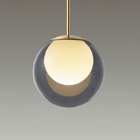 MORE STYLE Φ220 ペンダントライト｜スモークガラス｜照明の