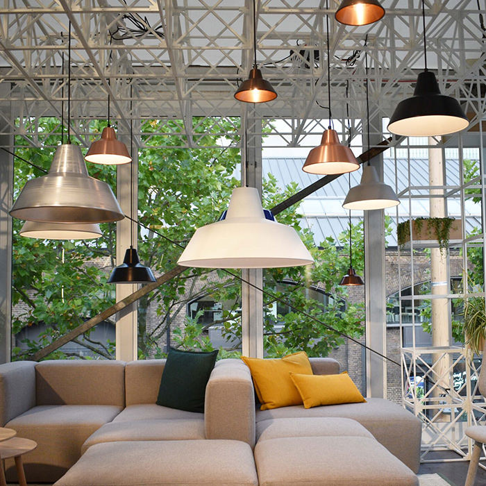 The work shop lamp 18cm・Small | ホワイト [生産終了]｜照明の