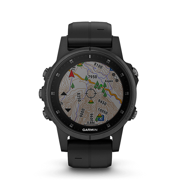 fēnix 5S Plus Sapphire Black | スマートウォッチ | Garmin 日本