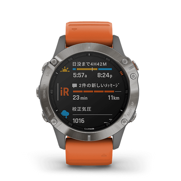 fēnix 6 Sapphire Ti Gray | スポーツ＆アウトドア | Garmin 日本