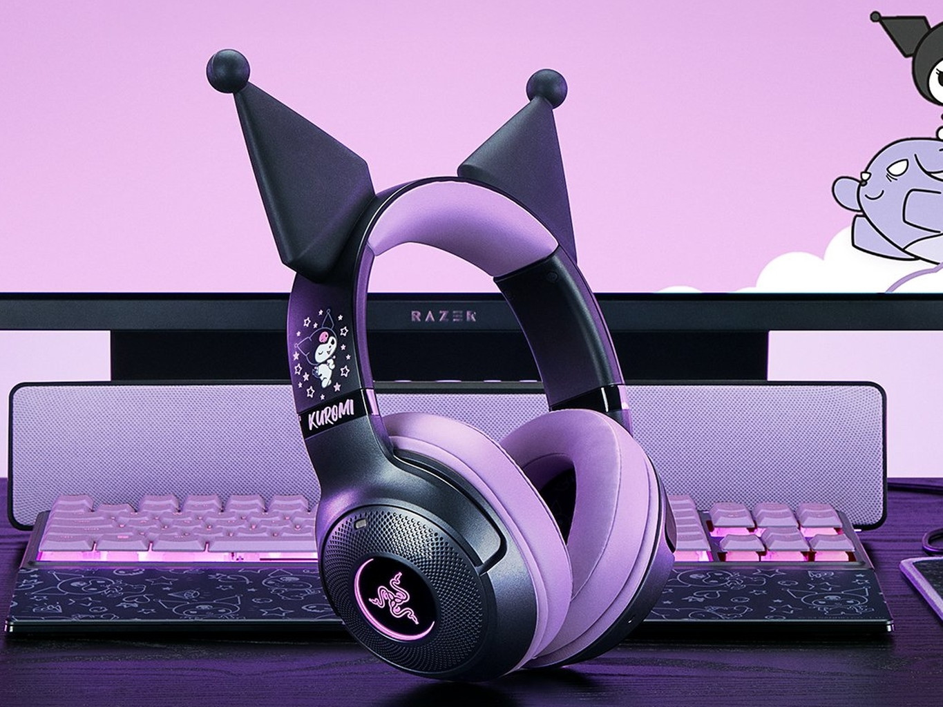 Razer、今年で20歳(?)のクロミちゃんとコラボした「Razer | Kuromi