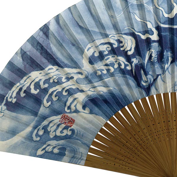 紳士用紙扇子 龍｜115560｜商品詳細｜ノベルティ・販促品・各種記念品