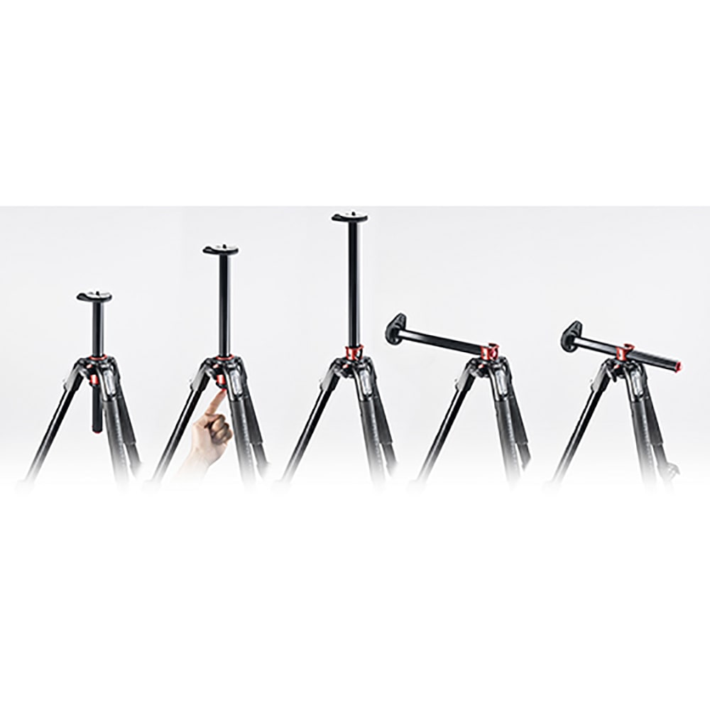Manfrotto(マンフロット) 190プロカーボン4段三脚+410ギア付き雲台