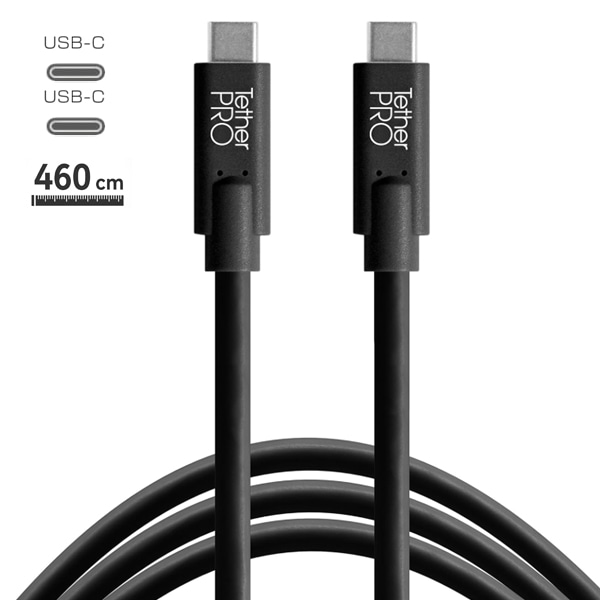 TETHER TOOLS(テザーツールズ) TetherPro USB-C to USB-C Right Angle