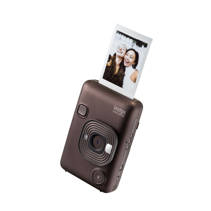 Fujifilm Instax Mini LiPlay Hybrid Instant Camera - Deep Bronze