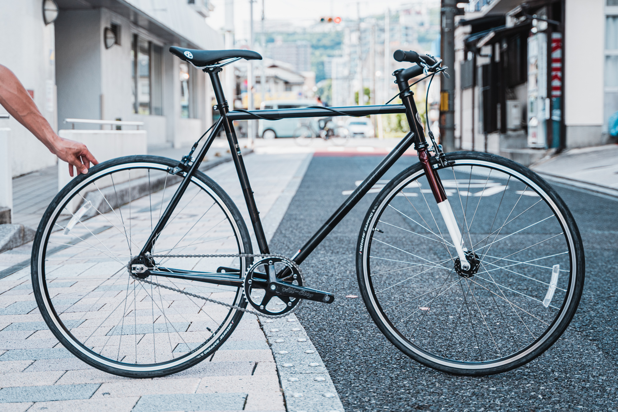 Sold Out!【訳あり品1台限り】ALL-CITY / BIG BLOCK 55cm 完成車