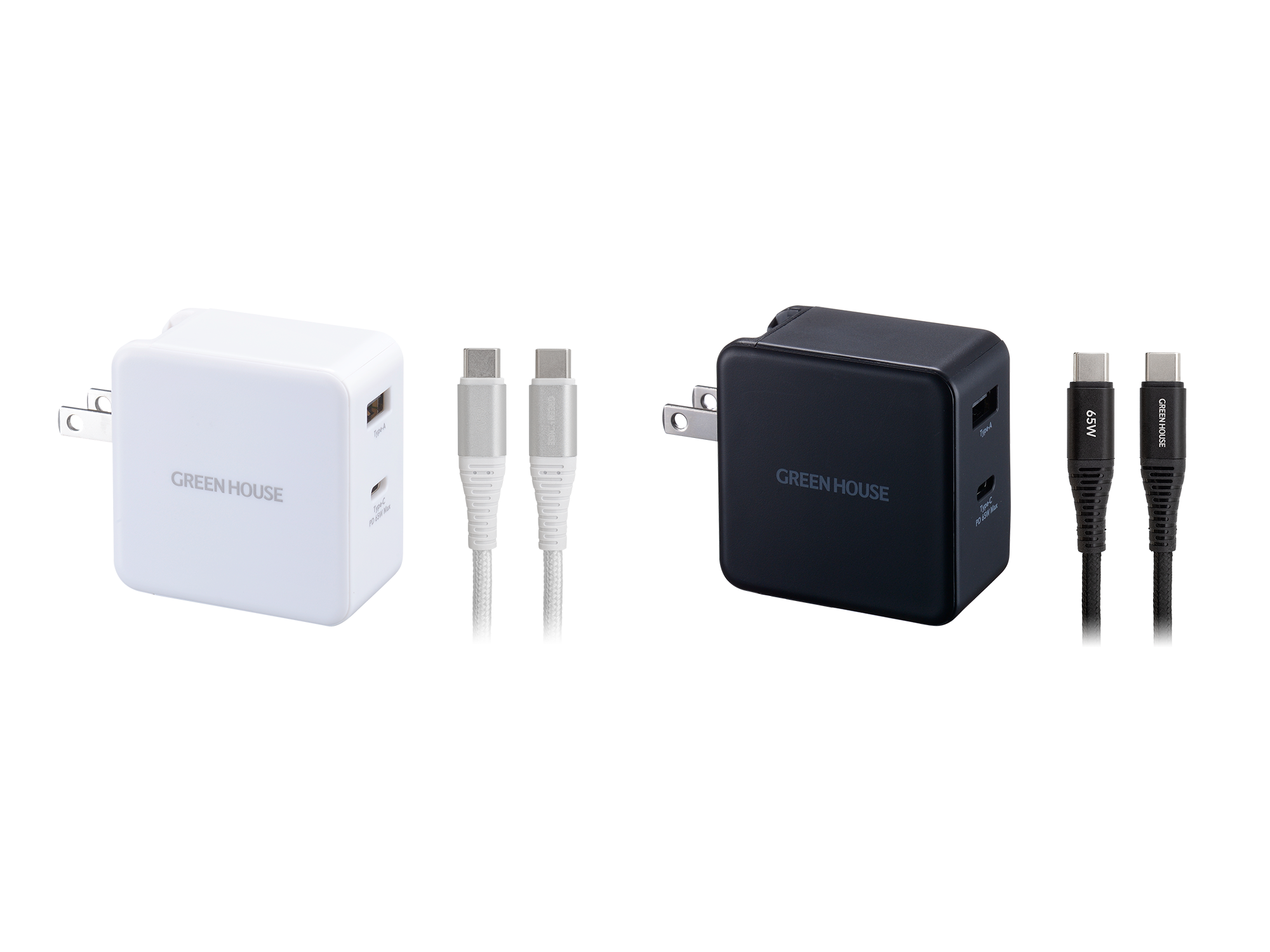 コンセントから充電 | GH-ACU2GAシリーズ | GREEN HOUSE グリーンハウス