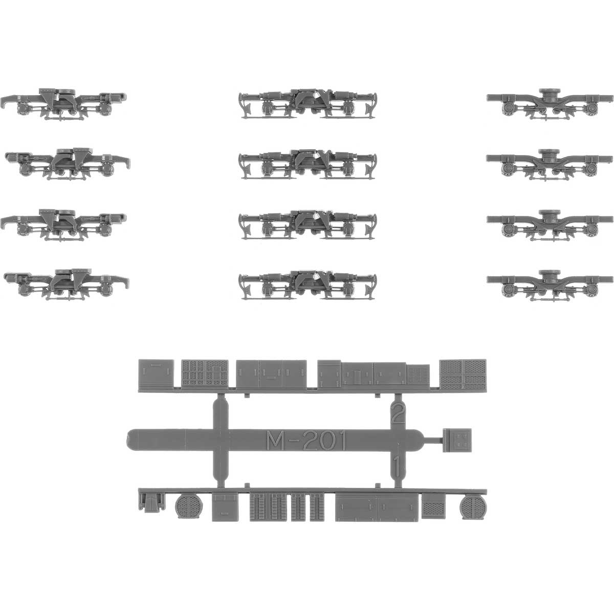 8513＞動力台車枠・床下機器セット A-29（FS369／FS396／SSタイプ＋M
