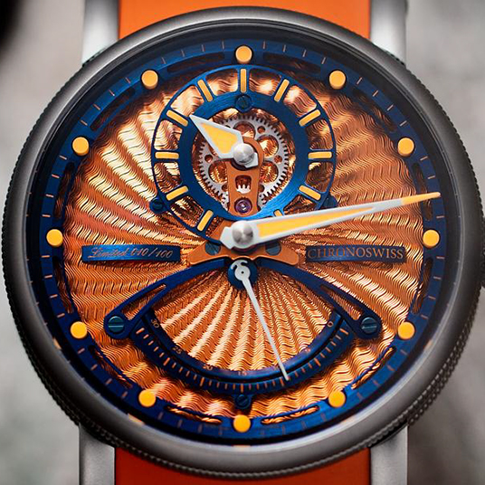 2024年 クロノスイス新作 レセック マニュファクチュール ヘリウム