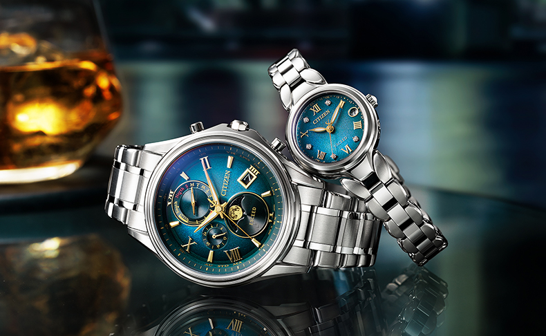 シチズン(CITIZEN) 2025新作 「シチズン エクシード」より、蛍が舞う