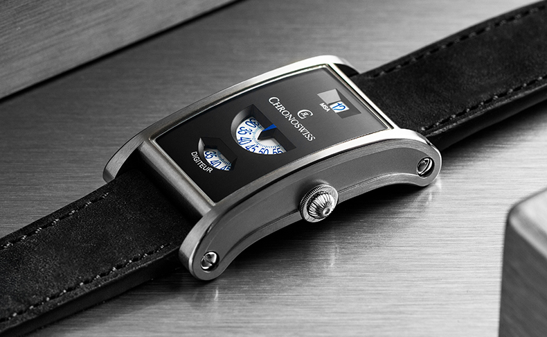 クロノスイス(CHRONOSWISS) 2025新作 針を持たない機械式腕時計の復活