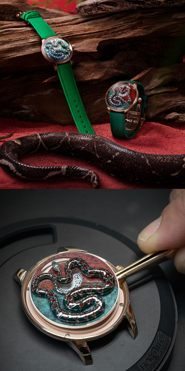 ジャケ・ドロー(JAQUET DROZ) 来るべき新年に向けて。巳年に向けた