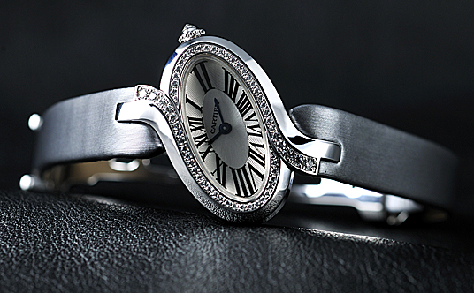 CARTIER(カルティエ) デリス ドゥ カルティエウォッチSM、ホワイト