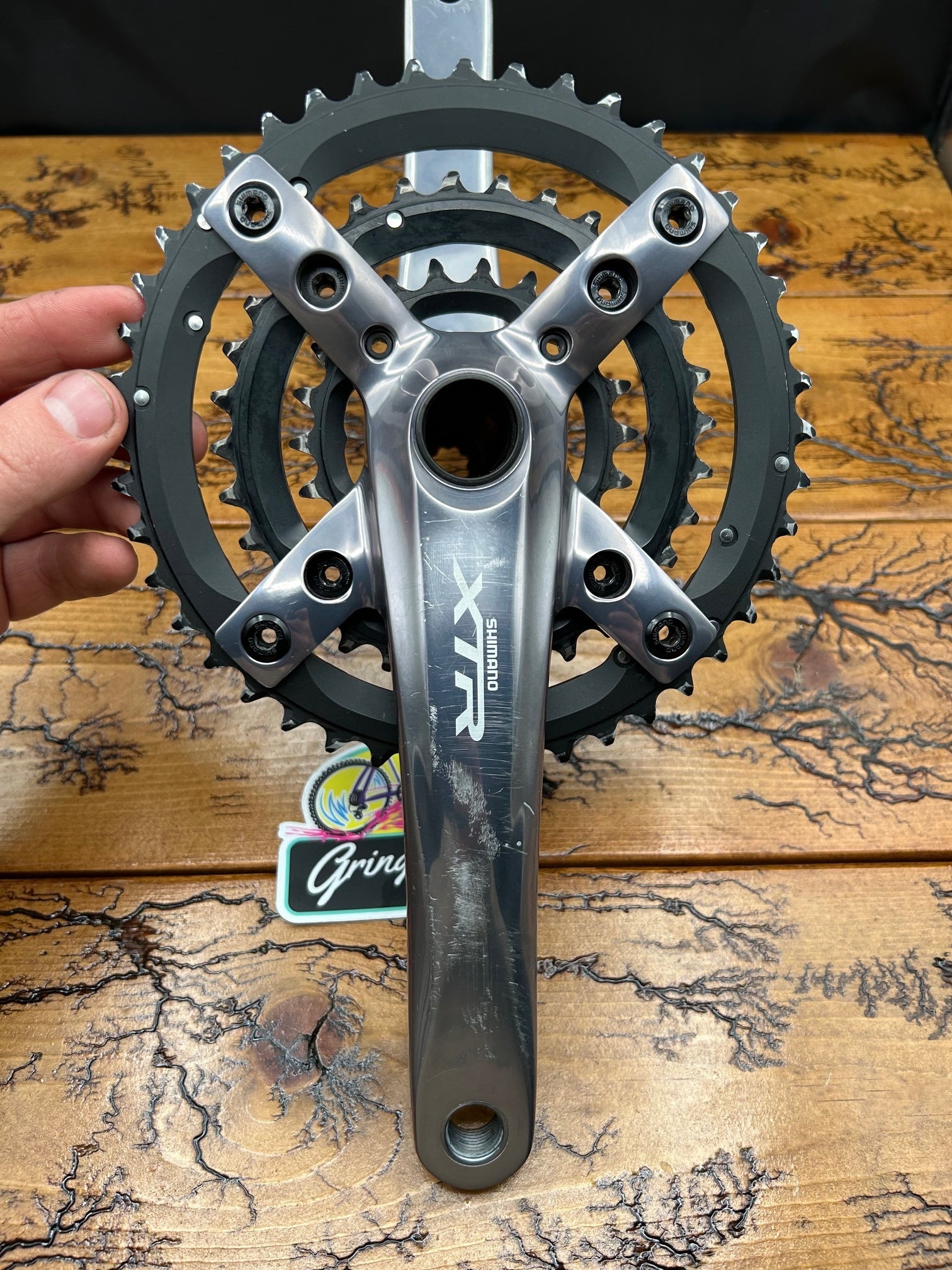 Shimano XTR FC-M960 44/32/22 175mm Crankset – Gringineer Cycles