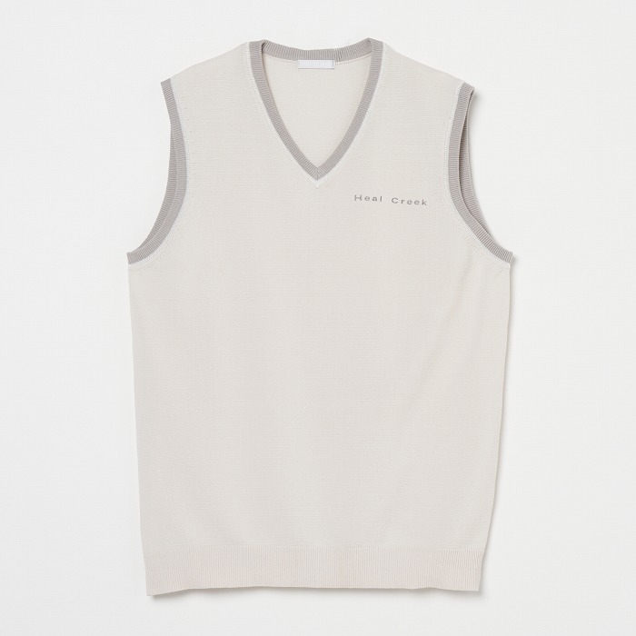 Heal Creek ショートスリーブジャケット ライトグレー Heal Creek