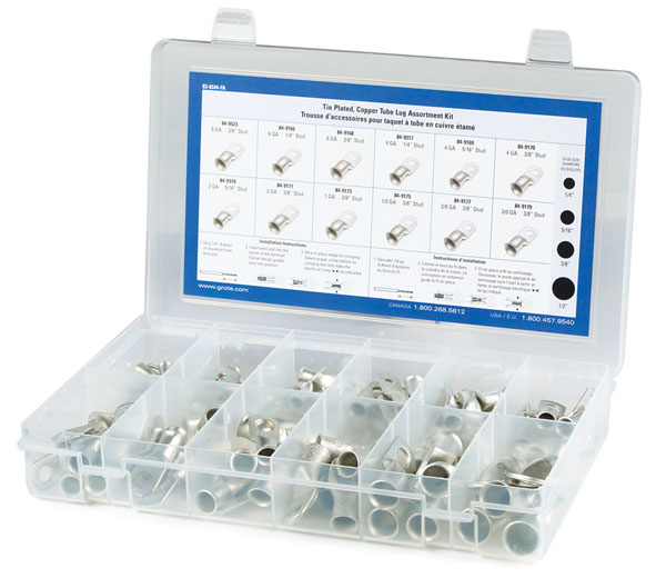 83-6544 - Assorted Repair Kits, Tin Plated Copper Tube Lug