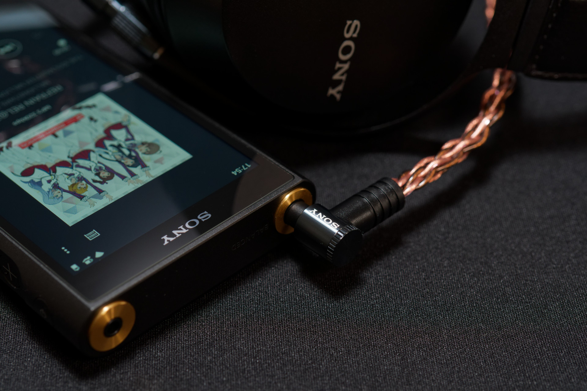 KIMBER KABLE 協力のバランス接続ヘッドホンリケーブル Sony MUC