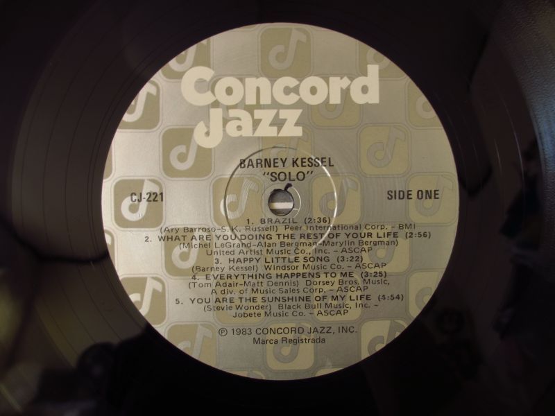 Barney Kessel / Solo - Guitar Records