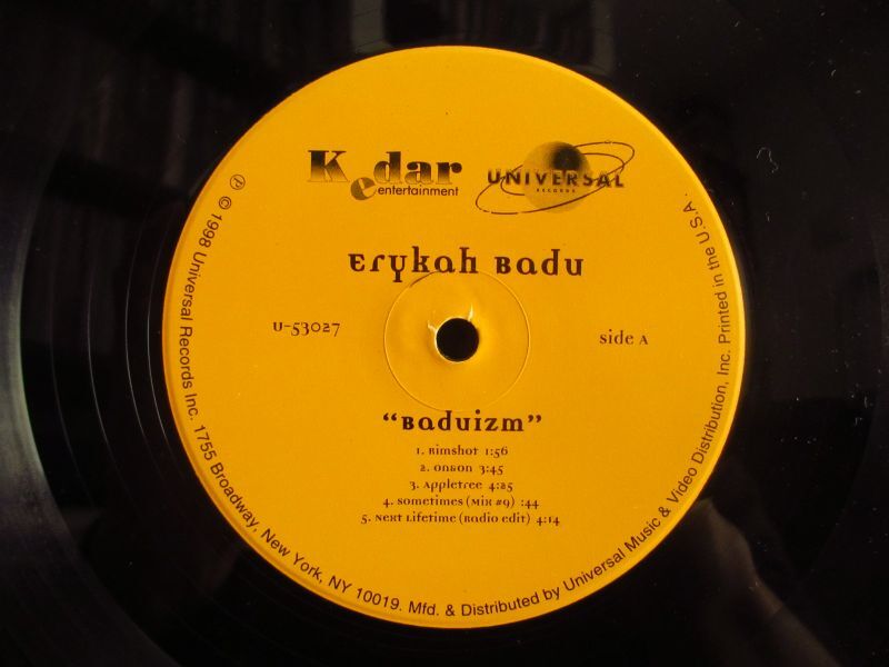 Erykah Badu / Baduizm - Guitar Records
