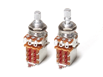 プッシュ・プル スイッチ付き ポット 25KA 通販｜ギターワークス