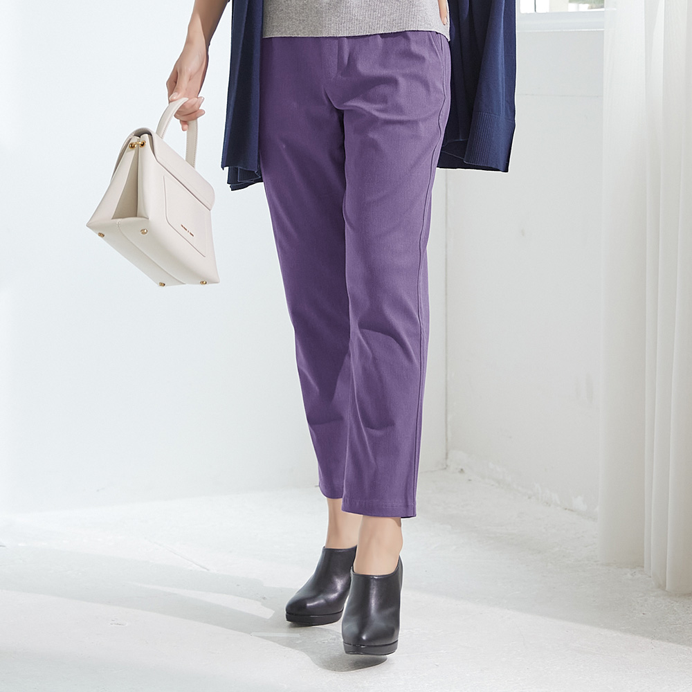 テーパード】 綿レーヨン混レギンスパンツ FTRL01 :レディース パンツ