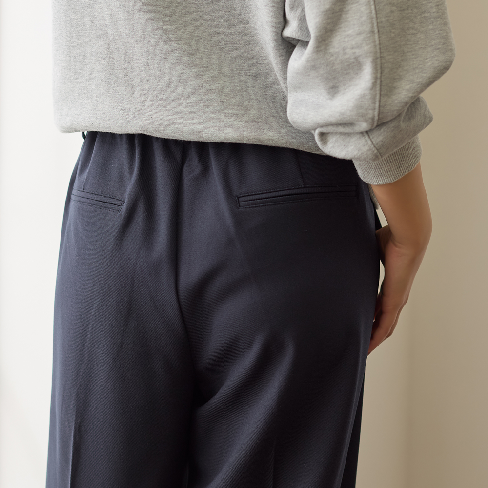 ワイド・裏起毛】ソフトタッチパンツ【SALE】 TZW72K :レディース