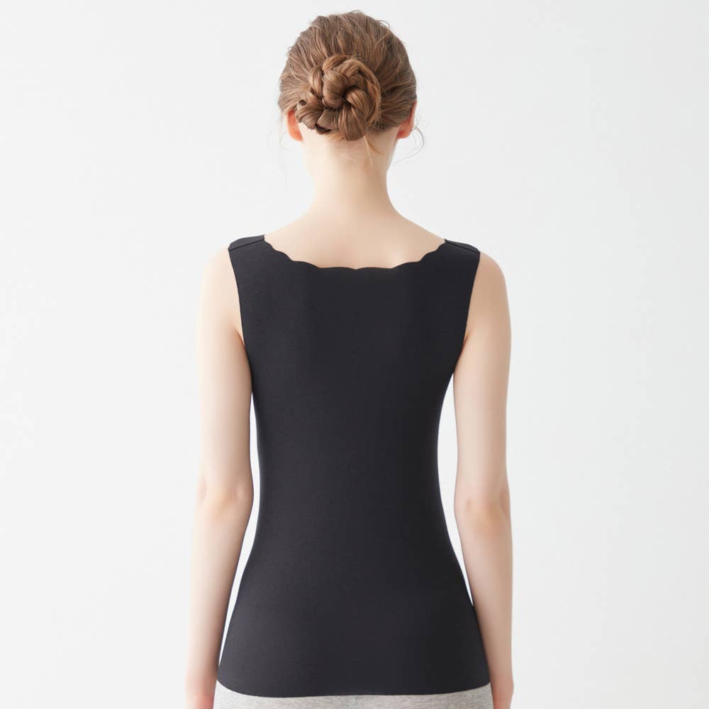 前あきカップ付きタンクトップ NP0036 :レディース トップス