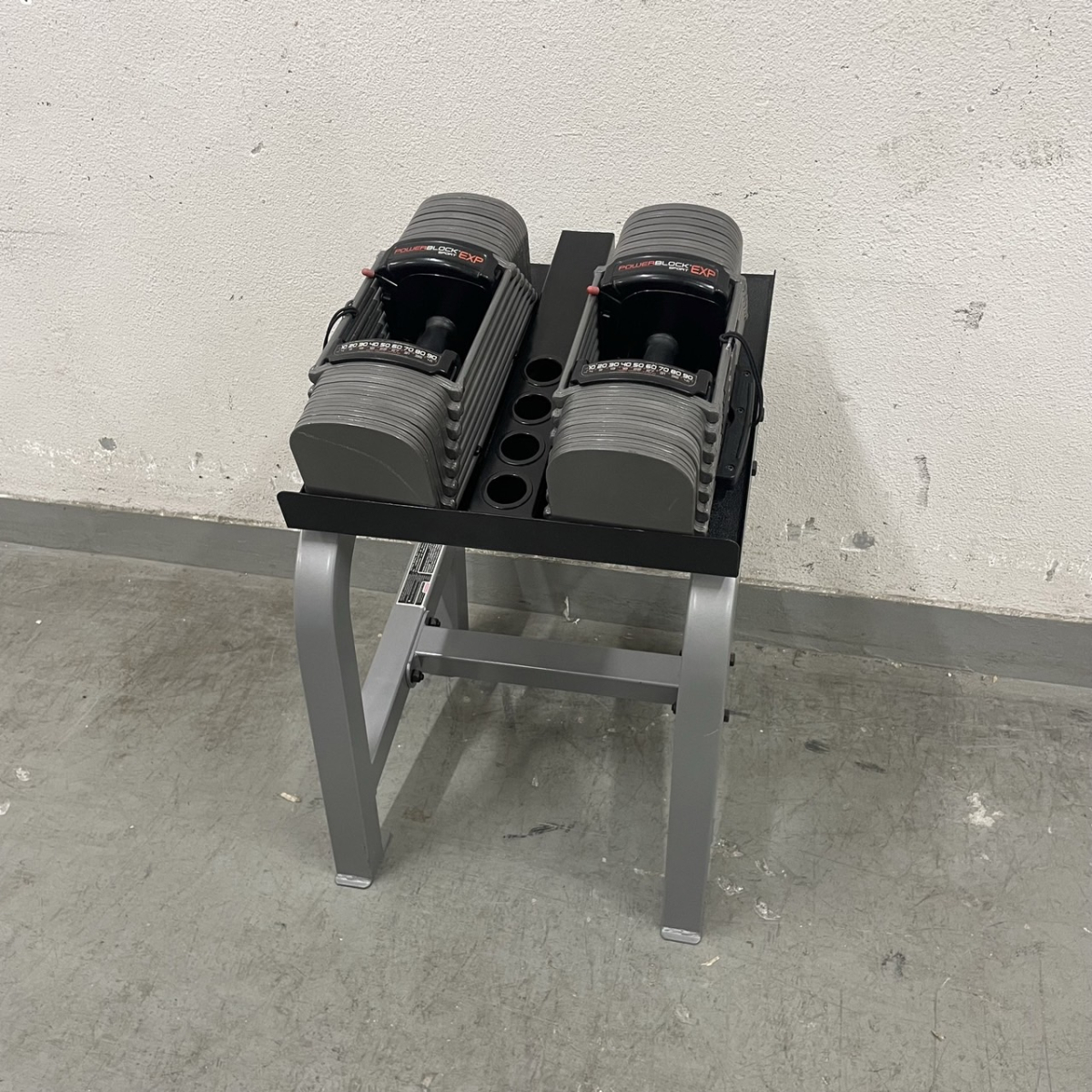 POWERBLOCK PRO EXP 90ポンド 専用スタンド付き（パワーブロック