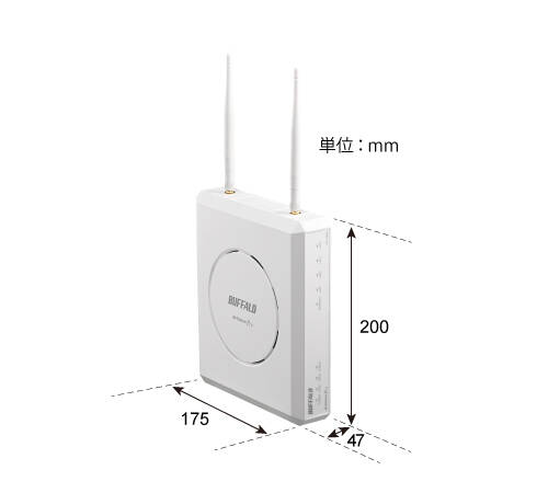 ☆バッファロー 法人向け無線VPNルーター AirStation Pro VR-U300W