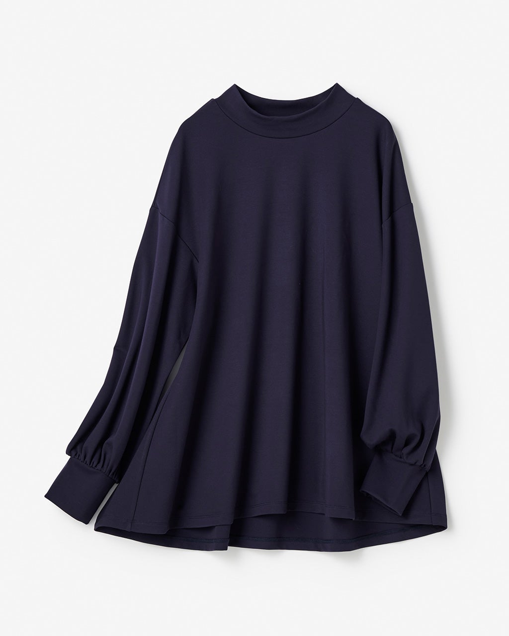 ソフトポンチ・ボリューム袖プチハイネック/DoCLASSE