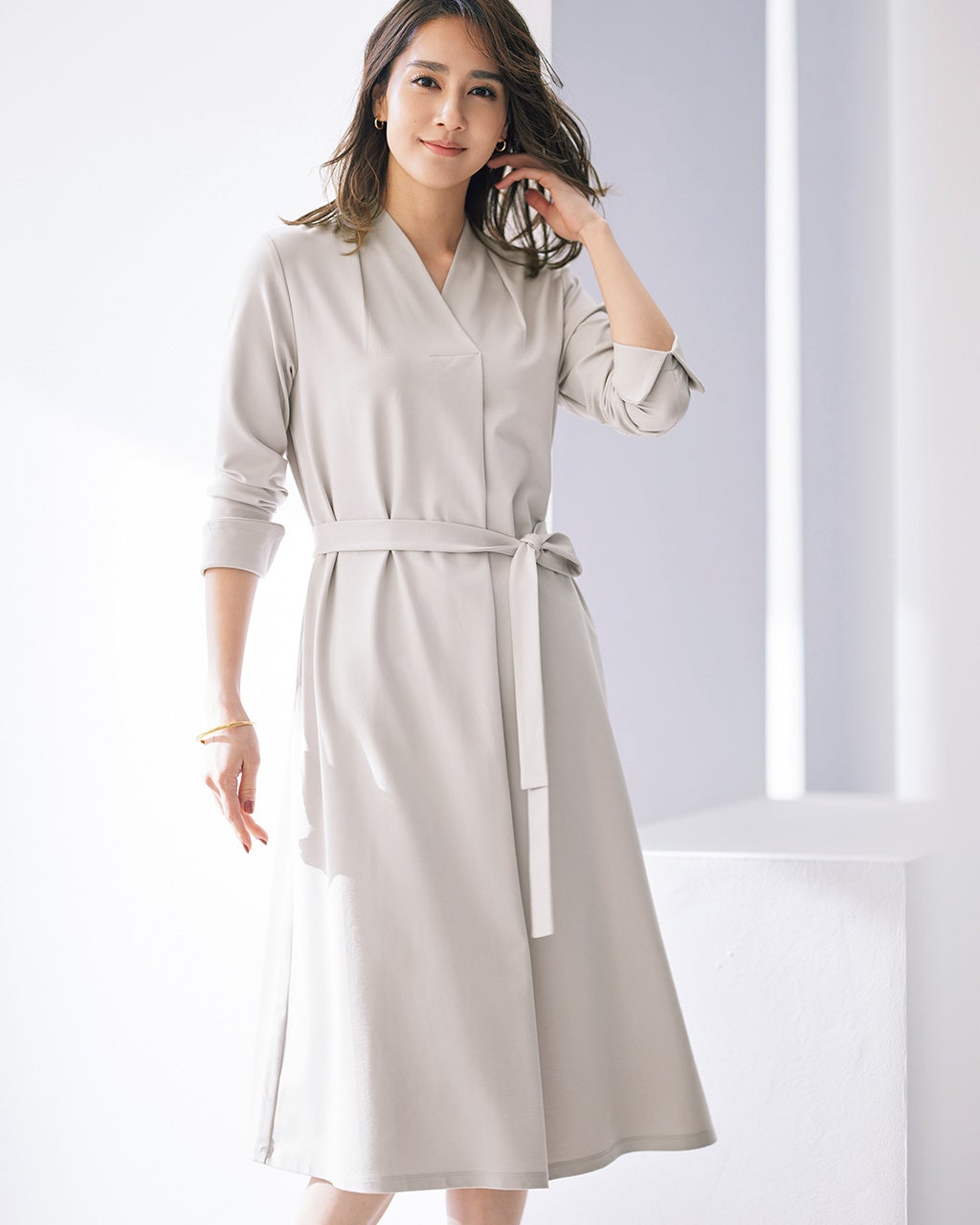 シルキーポンチ・ビューティアップワンピース/DoCLASSE