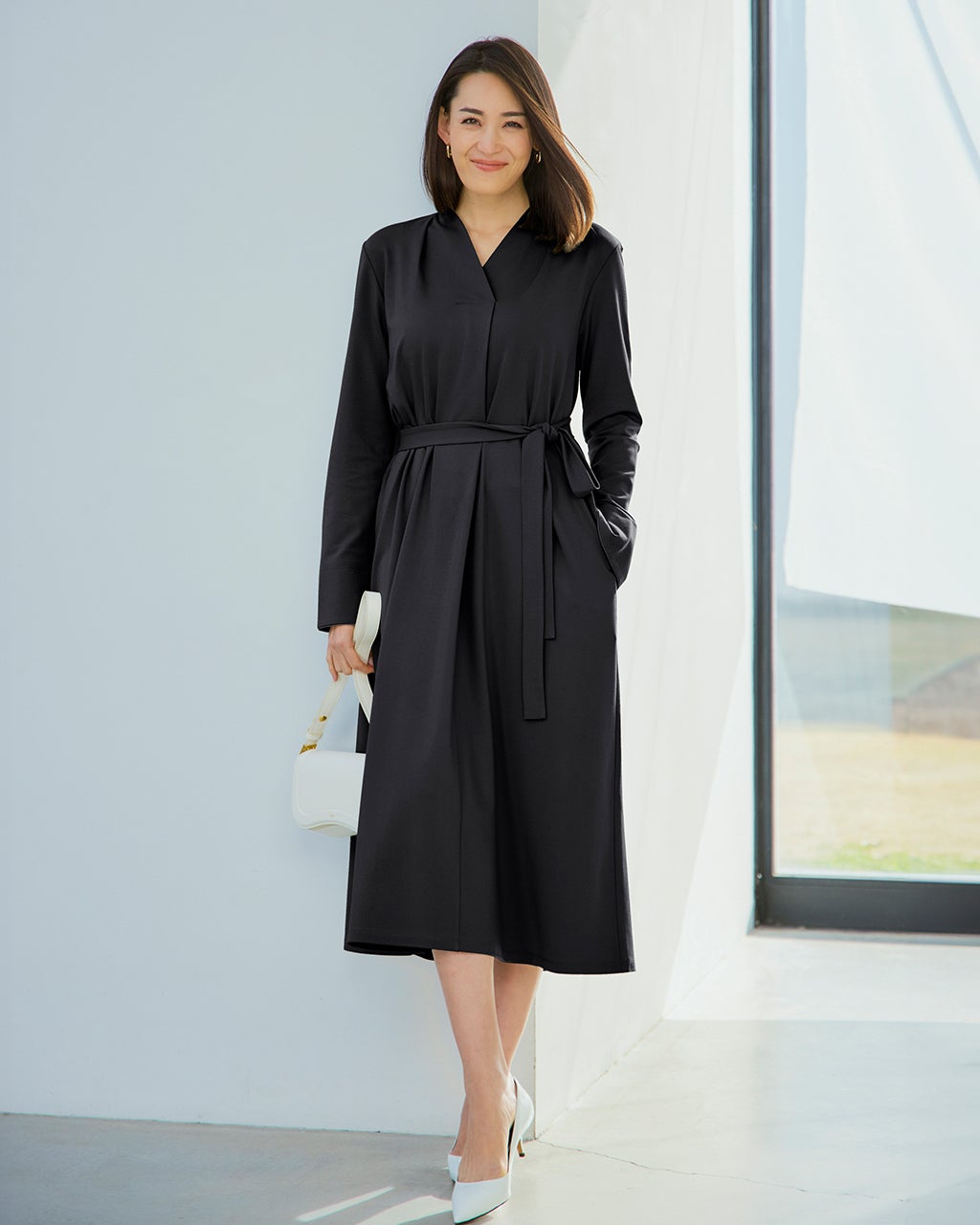 シルキーポンチ・ビューティアップワンピース/DoCLASSE