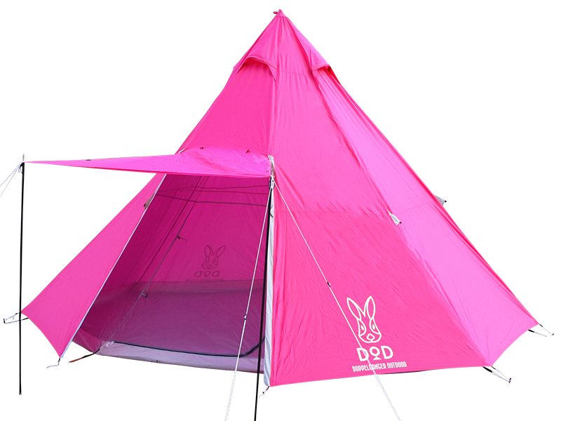 販売終了】ビッグワンポールテント（ピンク） T8-200P - DOD