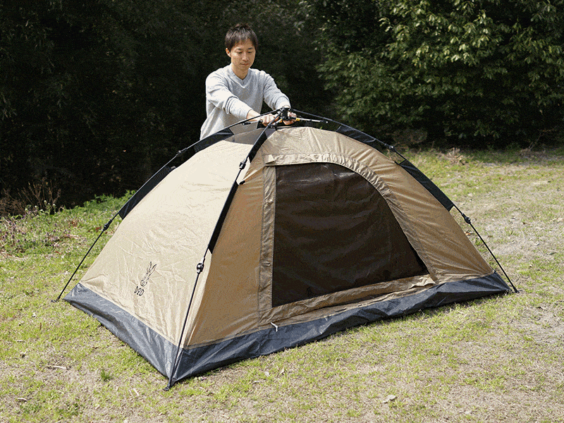 ワンタッチテント（タン） T2-629-TN - DOD（ディーオーディー）【公式
