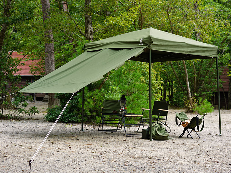 販売終了】TCワンタッチタープM（カーキ） TT5-676-KH - DOD