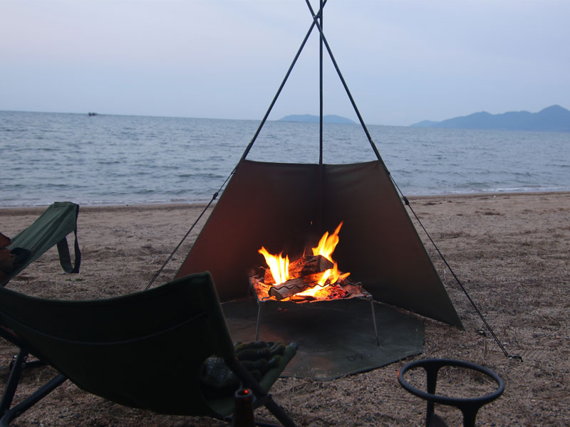 販売終了】タキビノムコウ（カーキ） WS3-786-KH - DOD（ディーオー