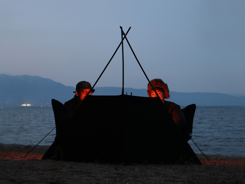 販売終了】タキビノムコウ（ブラック） WS3-786-BK - DOD（ディーオー