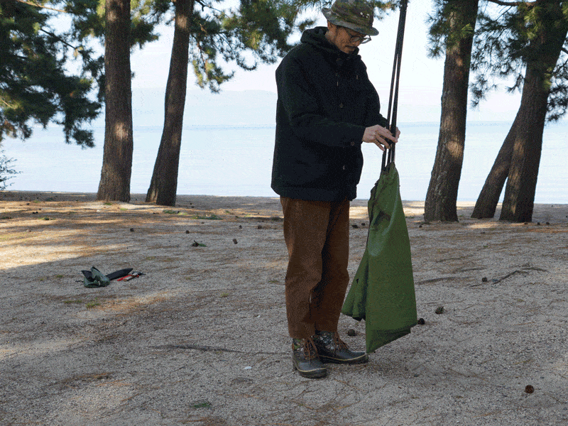 販売終了】タキビノムコウ（カーキ） WS3-786-KH - DOD（ディーオー