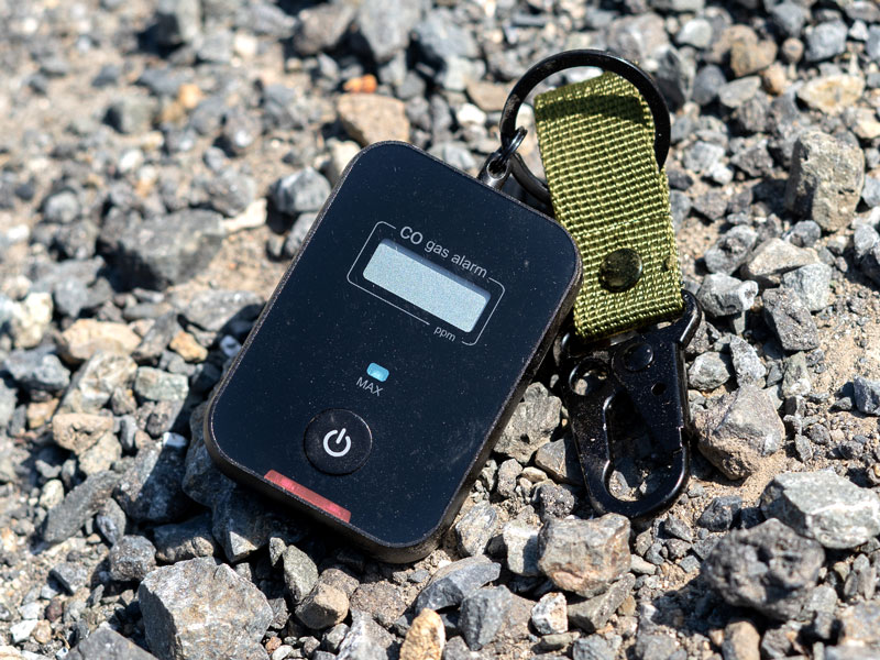 キャンプ用一酸化炭素チェッカー2（ブラック） CG1-559-BK - DOD