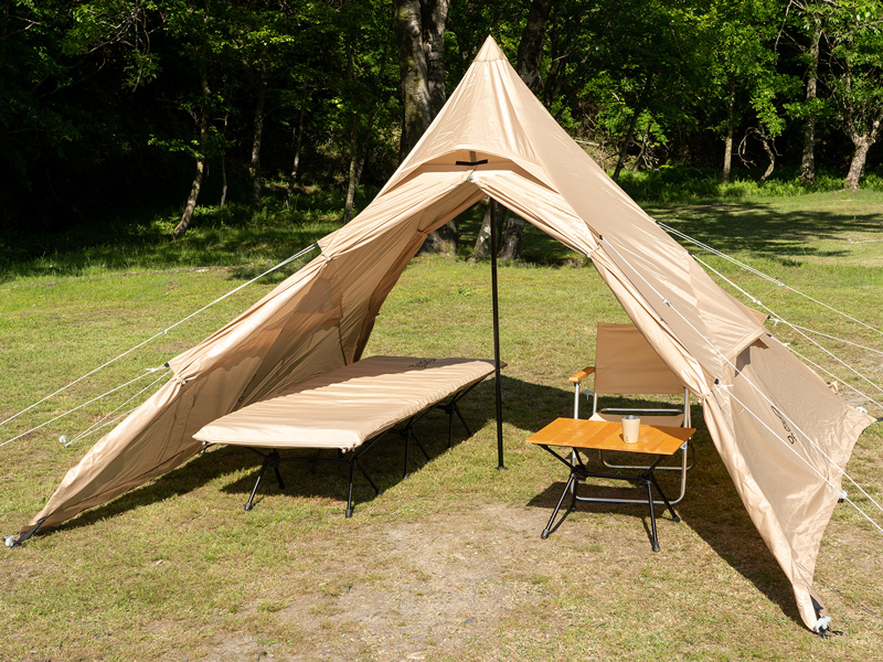 ワンポールテントRX(M)TC T3-949-TN（タン） - DOD（ディーオーディー