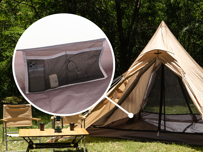 ワンポールテントRX(M)用インナーテントセット TN3-951-GY - DOD