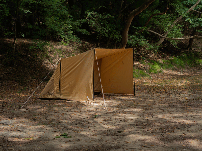 パップフーテント3用前幕 TF1-030-TN - DOD（ディーオーディー）【公式