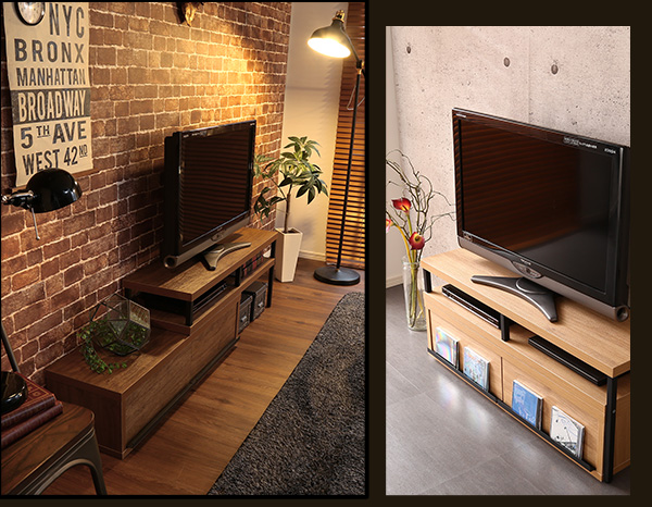 完成品 ヴィンテージ伸縮テレビ台 ZEZEL ジゼル - 家具専門店どあどあ