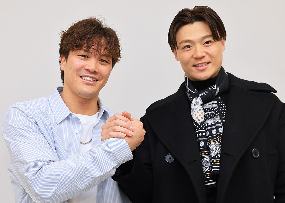 トークショーで2年ぶり〝さちとら〟バッテリー復活 伏見、山崎の