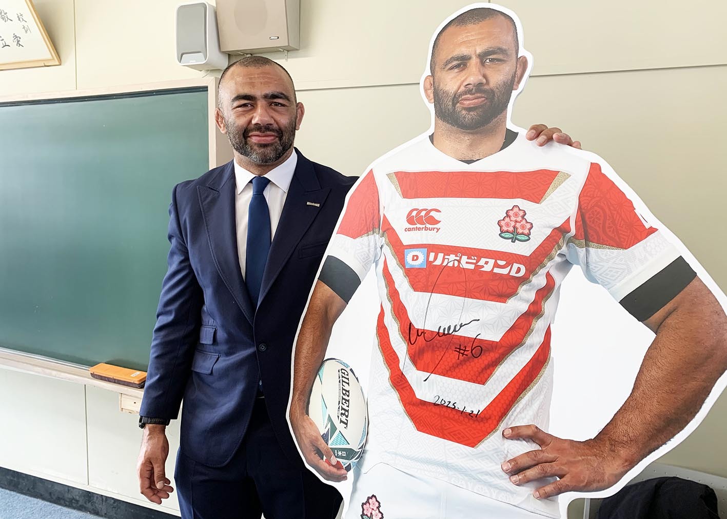 ラグビー日本代表のリーチ・マイケルが後輩に超ド級のプレゼント約束