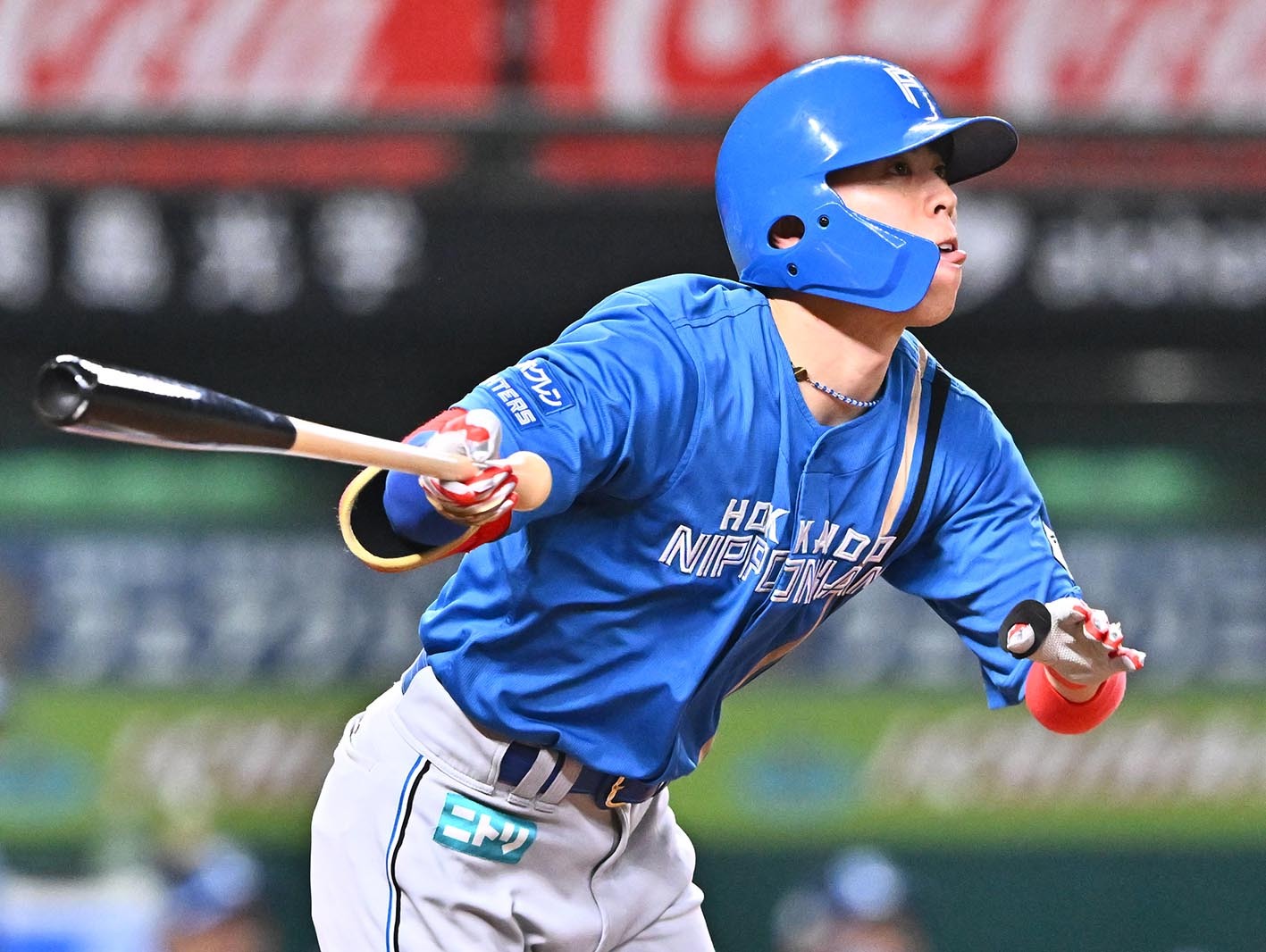 五十幡亮汰 先制の適時三塁打 守備で魅せた前日に続き、攻撃でも持ち前