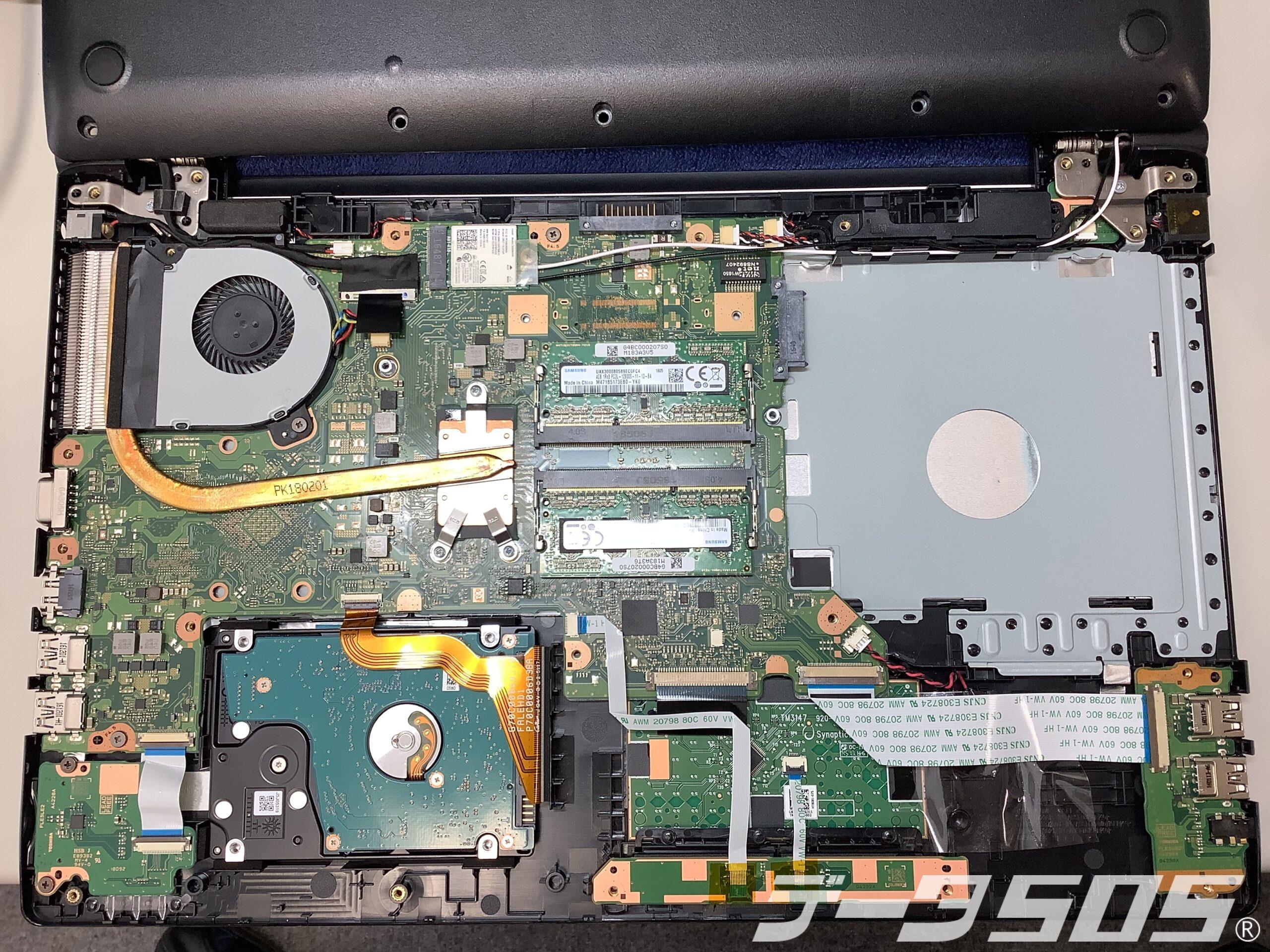 TOSHIBA dynabook B65/D HDDからSSDに換装 | データSOS