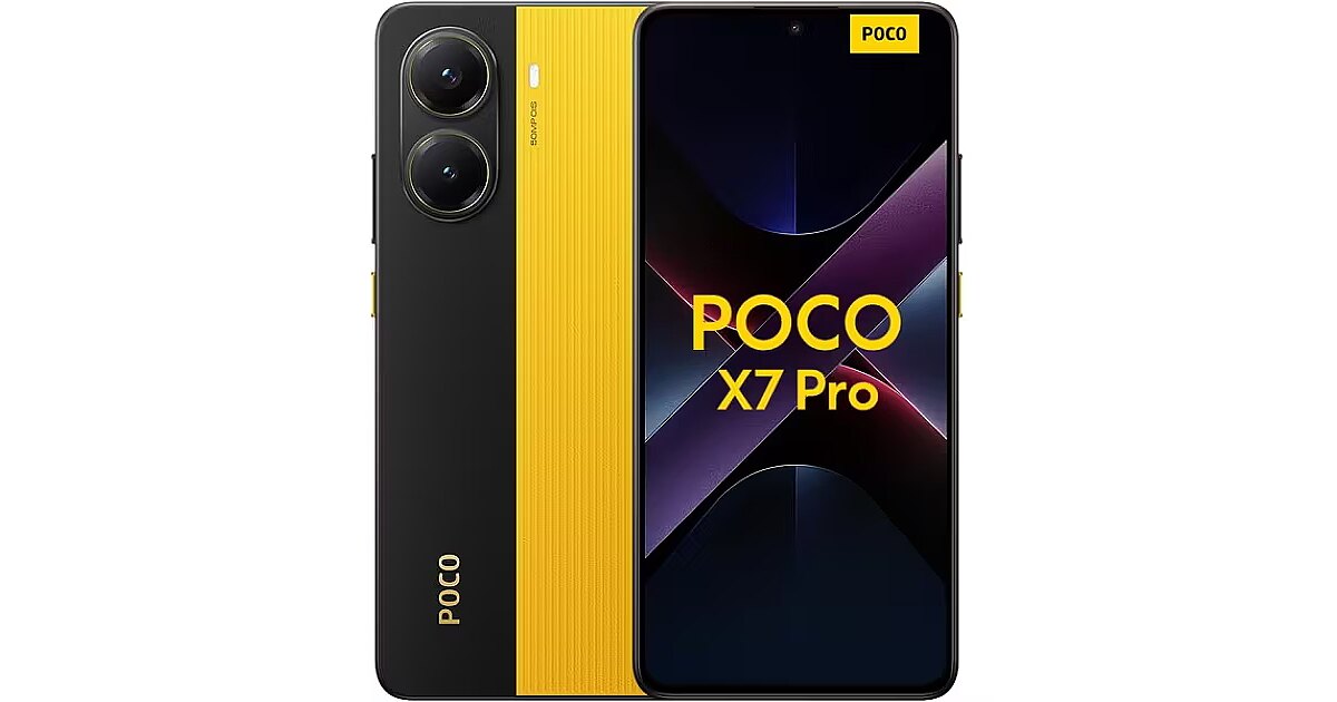 Xiaomi Poco X7 Pro, 12GB/512GB, Black/Yellow (MZB0J23EU)