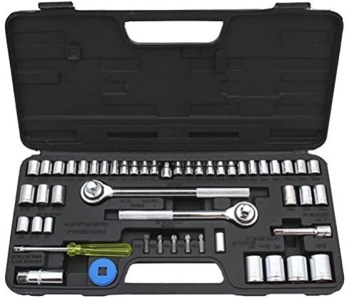 77-SKT52PC - Socket wrench set 52 pc. SAE and Metric - Marco