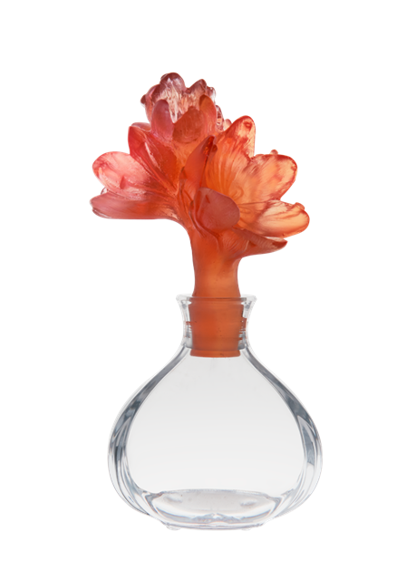 ドームクリスタル：daum|香水瓶 サフラン